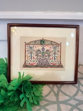 10/$25 • 1950’s Commonwealth Framed Stamp Folk Art